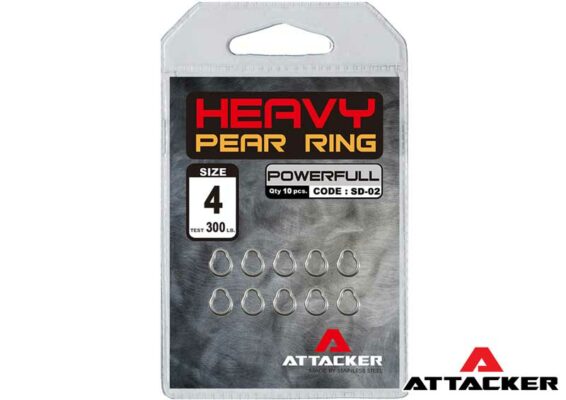 โซลิดริง ATTACKER HEAVY PEAR RING SD-02