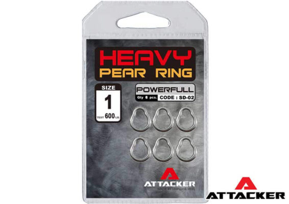โซลิดริง ATTACKER HEAVY PEAR RING SD-02