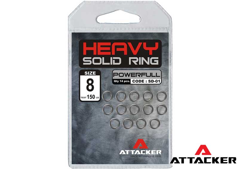 โซลิดริง ATTACKER HEAVY SOLID RING SD-01