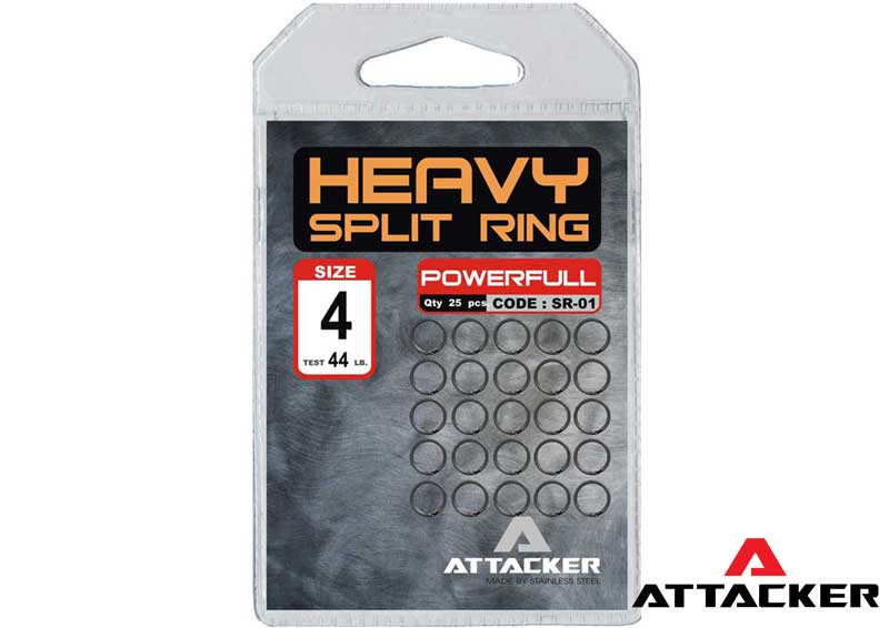 สปริทริง ATTACKER HEAVY SPLIT RING SR-01