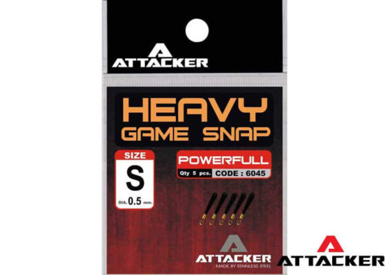 ยางเสียบทุ่นชิงหลิว ตัวเสียบทุ่น ATTACKER HEAVY GAME SNAP รุ่น 6045
