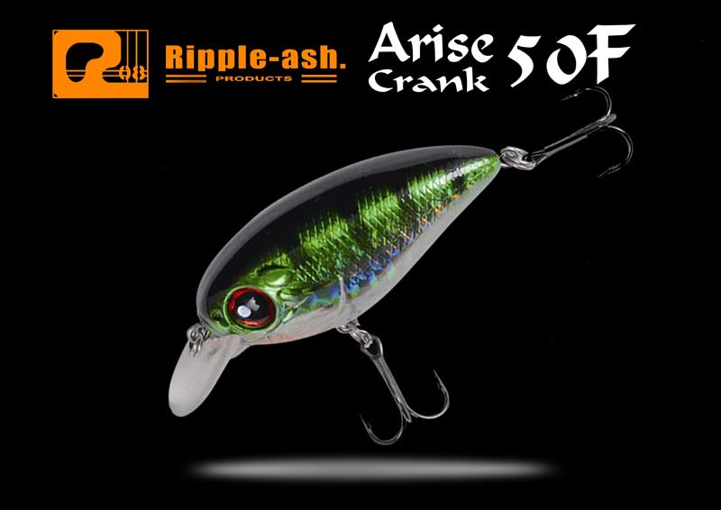 เหยื่อปลอม เหยื่อปลั๊ก Ripple-Ash Arise Crank 50F Fishing Bait Lure 5.0mm 7.5g