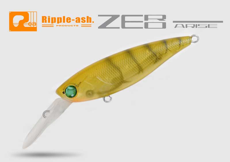 เหยื่อปลอม เหยื่อปลั๊ก Ripple-Ash Zero Arise Shard-B 60F Floating Fishing Bait Lure Gost-Shrimp