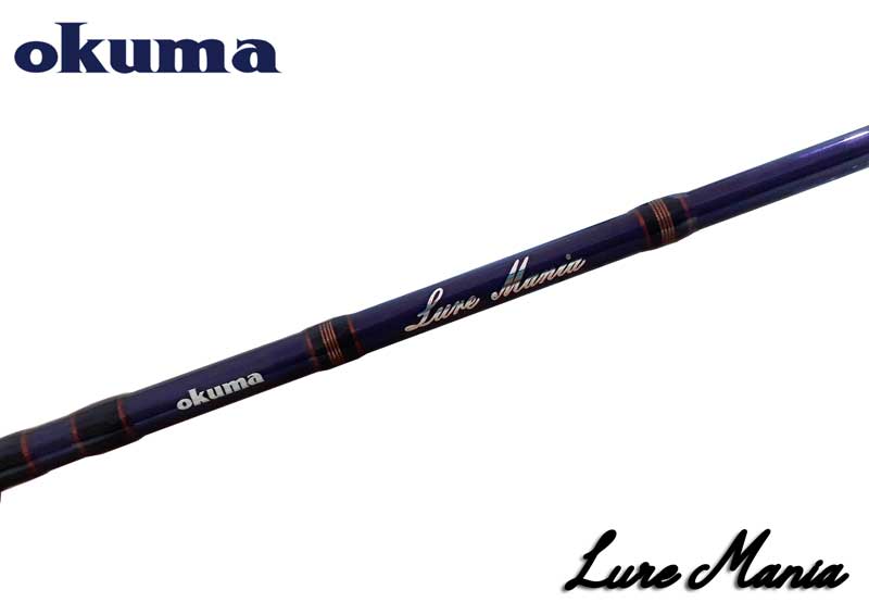 คันเบ็ดตกปลา คันตีเหยื่อปลอม Okuma รุ่น Lure Mania แบบเบทคาสติ้ง