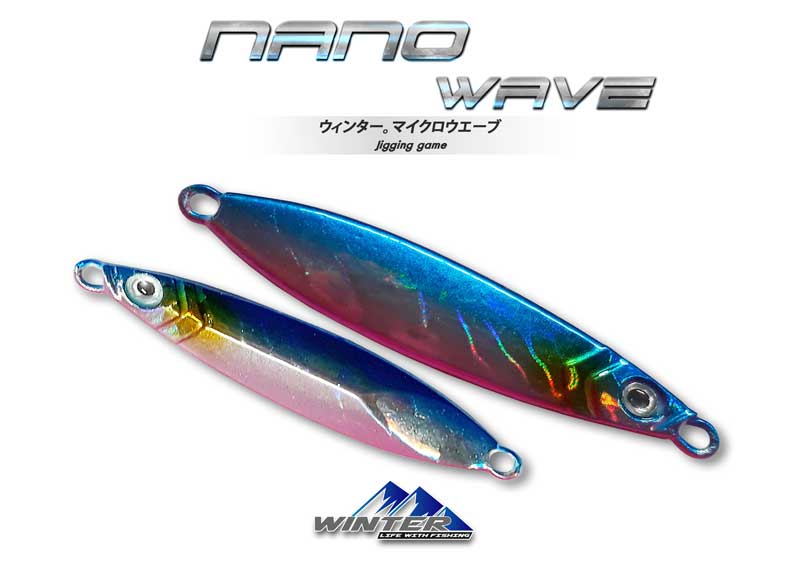 เหยื่อปลอม เหยื่อจิ๊กกิ้ง WINTER Nano wave metal Jig Fishing Bait Lure