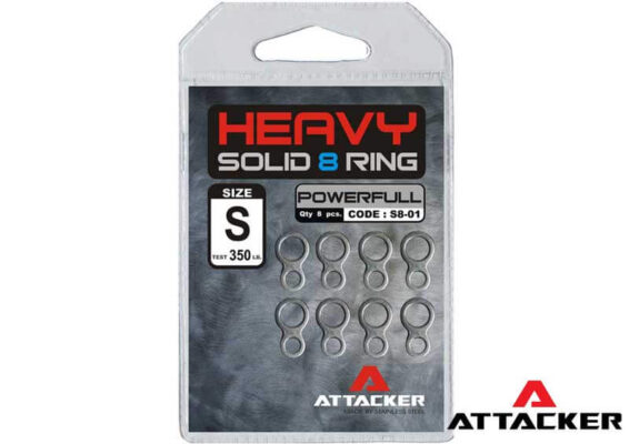 โซลิดริง Attacker HEAVY SOLID 8 RING S8-01