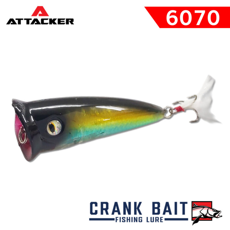 เหยื่อปลอม เหยื่อตกปลา ATTACKER CRANK BAIT Fishing Bait Lure 6070 SINKING